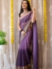 Picture of Rainbow Chiffon Symphony  Ready-to-Wear Multicolor Saree