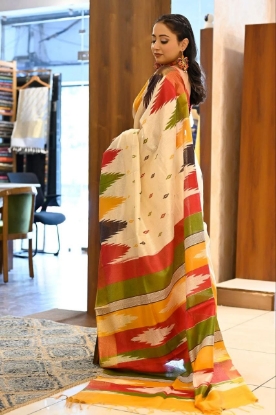 Picture of JAIPUR SPECIAL: Pure Cotton Block Print Saree