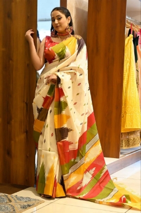 Picture of JAIPUR SPECIAL: Pure Cotton Block Print Saree