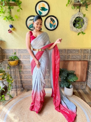 Picture of Shine Instantly in Our 1-Minute Sequin Saree Collection! ✨