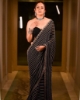 Picture of Shimmer and Flow in the Soft Georgette Sequin Saree Collection!