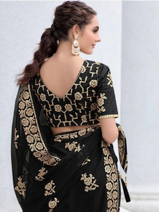 Picture of Enhance Your Elegance with the 3mm Sequin Saree Collection!