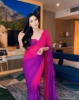 Picture of Elegance in a Minute: The Ready-to-Wear Multicolor Georgette Saree