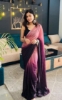 Picture of Pink & Wine Magic: Effortless Saree Elegance in 1 Minute!