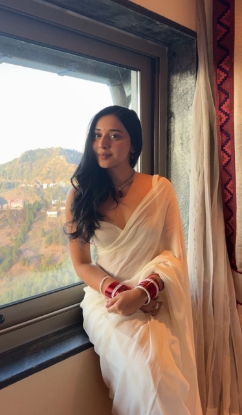 Picture of Stun in Elegance with Our Ready-to-Wear Saree in White Glow