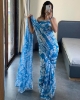 Picture of Floral Enchantment: The Multicolor Ready-to-Wear Saree by Outfitpulse