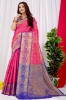 Picture of Woven Masterpiece: Handloom Pattu Silk Saree with Exquisite Zari Work