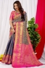 Picture of Woven Masterpiece: Handloom Pattu Silk Saree with Exquisite Zari Work