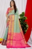 Picture of Woven Masterpiece: Handloom Pattu Silk Saree with Exquisite Zari Work