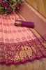 Picture of OutfitPulse New Design: Soft Litchi Silk Saree with Golden Jari Work