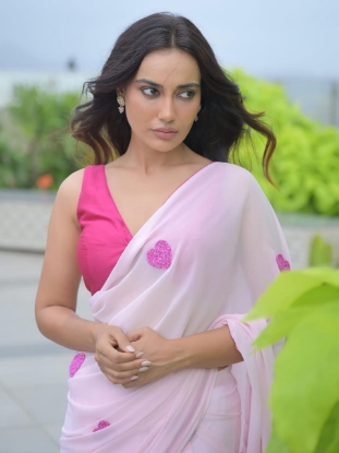 Picture of Pink Elegance in a Minute: The Ready-to-Wear Saree for Busy Days