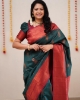 Picture of Golden Elegance: A Soft Silk Saree for Every Celebration