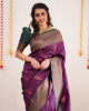 Picture of Golden Elegance: A Soft Silk Saree for Every Celebration