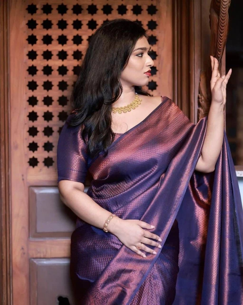 Picture of Golden Elegance: A Showstopper Saree for Every Occasion