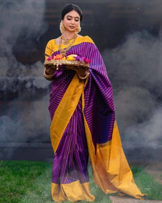 Picture of Breathable Banarasi Sarees for Your Dream Wedding