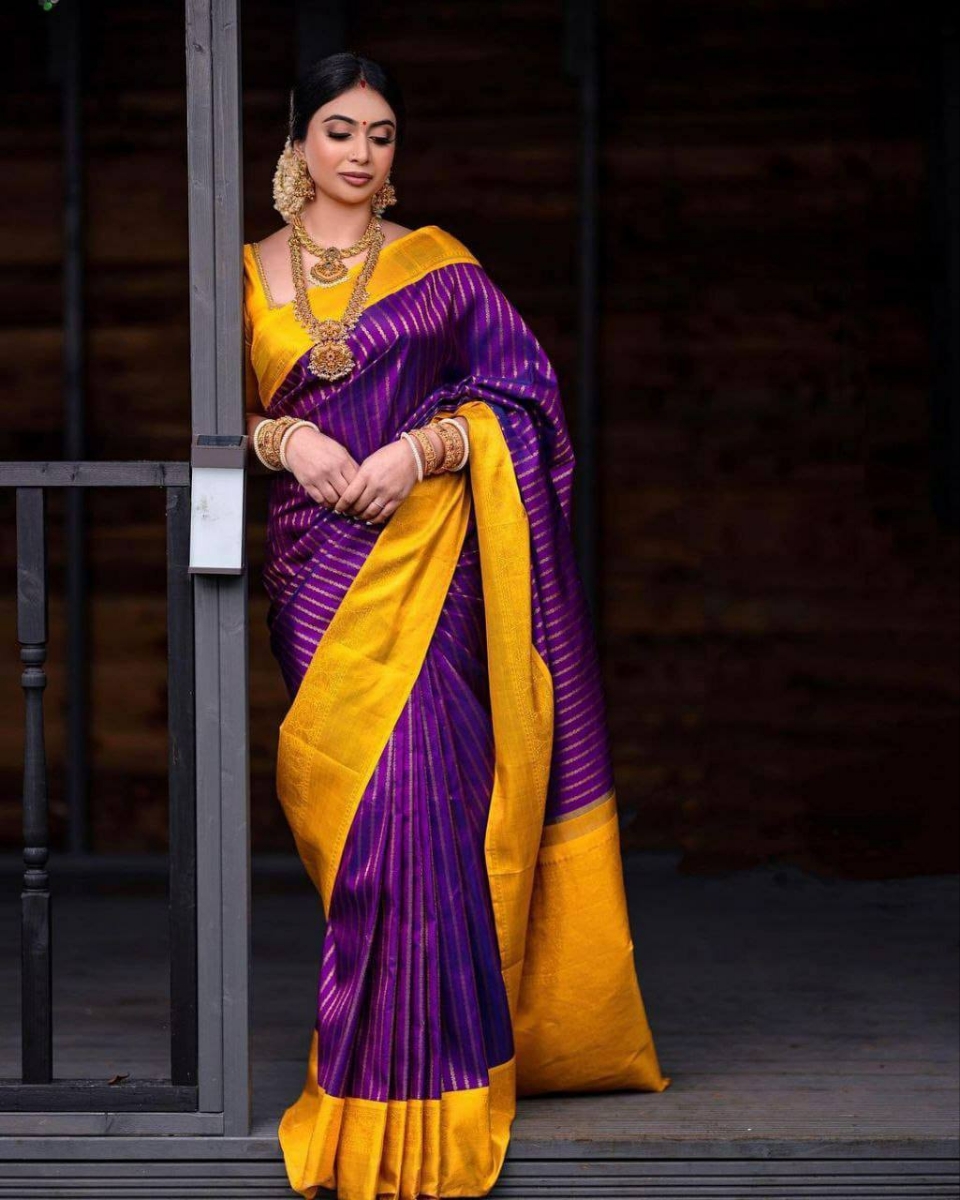 Picture of Breathable Banarasi Sarees for Your Dream Wedding