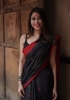 Picture of Stunning Lilan Saree with All-Over Weaving and Rich Pallu In Black