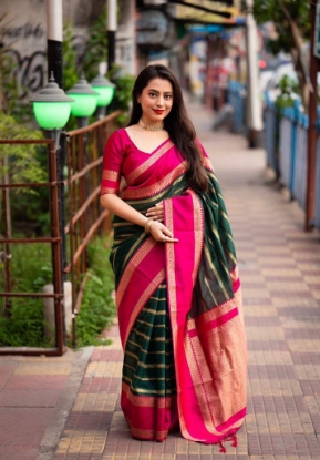 Picture of Organic Banarasi Sarees for the Discerning Bride