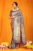 Picture of Kanchipuram Pure silk handloom saree with Pure Jari 