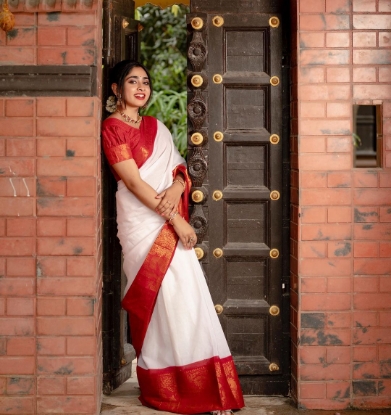 Picture of The Shimmering Celebration Saree