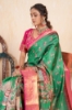 Picture of Pattu Kalamkari Saree with Brocade Blouse