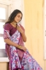 Picture of Super Hit Dola Silk Purple Saree with Exquisite Jacquard Border 