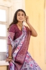 Picture of Super Hit Dola Silk Purple Saree with Exquisite Jacquard Border 