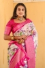 Picture of Super Hit Dola Silk Saree with Exquisite Pink Jacquard Border