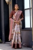 Picture of Super Hit Dola Silk Saree with Exquisite Brown Jacquard Border 