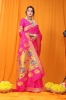 Picture of A Breathtaking Soft Silk Paithani Saree