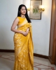 Picture of Luxurious Litchi Silk Saree with Rich Pallu and Jacquard Design