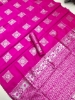 Picture of Luxurious Lichi Silk Saree with Jacquard Work