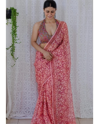 Picture of Digital Print Sarees in MONO Cotton (5 Designs)