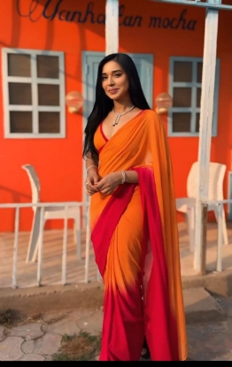 Picture of Ready-to-Wear Saree in Gold and Royalty