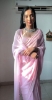 Picture of Pure Georgette Silk with Beautiful Handwork