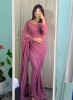 Picture of Golden Elegance: Ready to Wear Saree in 1 Minute